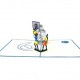 Handmade 3D Pop Up Card Basketball,Birthday, Anniversary, Father's Day, Graduation, Blank Greetings Handmade 3D Pop Up Card Basketball,Birthday, Anniversary, Father's Day, Graduation, Blank Greetings