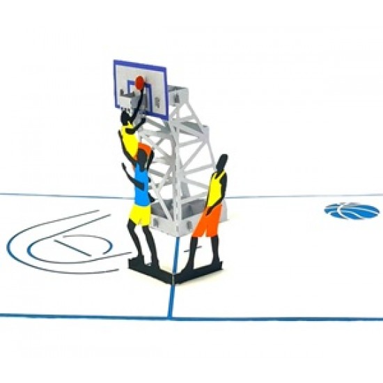 Handmade 3D Pop Up Card Basketball,Birthday, Anniversary, Father's Day, Graduation, Blank Greetings Handmade 3D Pop Up Card Basketball,Birthday, Anniversary, Father's Day, Graduation, Blank Greetings