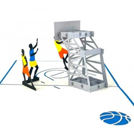 Handmade 3D Pop Up Card Basketball,Birthday, Anniversary, Father's Day, Graduation, Blank Greetings Handmade 3D Pop Up Card Basketball,Birthday, Anniversary, Father's Day, Graduation, Blank Greetings