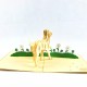 Handmade 3D Pop Up Card Labrador dog pet friend Birthday Father's Mother's Day Wedding Anniversary Valentine's Blank 