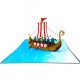 Handmade 3D Pop Up Card Viking Boat Birthday, Valentines, Wedding Anniversary, Father's Day, New Job, Moving, Leaving, Travel, Holiday, Blank Greetings Handmade 3D Pop Up Card Viking Boat Birthday, Valentines, Wedding Anniversary, Father's Day, New Job, Moving, Leaving, Travel, Holiday, Blank Greetings