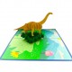 Handmade 3D Pop Up Card,long Neck Dinosaur Brachiosaurus,birthday Card,father's Day,wedding Anniversary,valentine's Day,moving,leaving Card Handmade 3D Pop Up Card,long Neck Dinosaur Brachiosaurus,birthday Card,father's Day,wedding Anniversary,valentine's Day,moving,leaving Card
