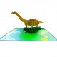 Handmade 3D Pop Up Card,long Neck Dinosaur Brachiosaurus,birthday Card,father's Day,wedding Anniversary,valentine's Day,moving,leaving Card Handmade 3D Pop Up Card,long Neck Dinosaur Brachiosaurus,birthday Card,father's Day,wedding Anniversary,valentine's Day,moving,leaving Card