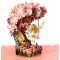 Handmade 3D pop up card Sakura Fairy Birthday, Anniversary, Valentines,Mothers Day, Sweet 16, Quinceaneras, Blank Greetings