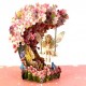 Handmade 3D pop up card Sakura Fairy Birthday, Anniversary, Valentines,Mothers Day, Sweet 16, Quinceaneras, Blank Greetings Handmade 3D pop up card Sakura Fairy Birthday, Anniversary, Valentines,Mothers Day, Sweet 16, Quinceaneras, Blank Greetings