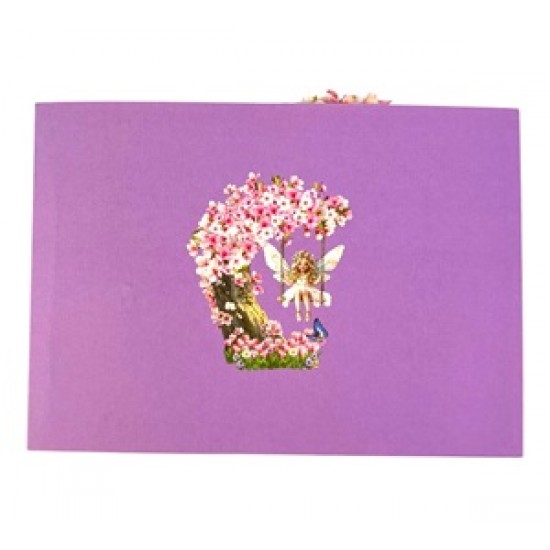 Handmade 3D pop up card Sakura Fairy Birthday, Anniversary, Valentines,Mothers Day, Sweet 16, Quinceaneras, Blank Greetings Handmade 3D pop up card Sakura Fairy Birthday, Anniversary, Valentines,Mothers Day, Sweet 16, Quinceaneras, Blank Greetings