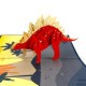 Handmade 3d Pop Up Card Dinosaur Stegosaurus Birthday Valentine's Day Wedding Anniversary Father's Day Kid Child Birthday Party Invitation Celebrations Greetings