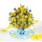 Handmade 3D Pop Up card Yellow Daffodil Birthday Valentine's Day Easter Wedding Anniversary Mother's Day New home Housewarming Retirement Thank you Get Well Handmade 3D Pop Up card Yellow Daffodil Birthday Valentine's Day Easter Wedding Anniversary Mother's Day New home Housewarming Retirement Thank you Get Well