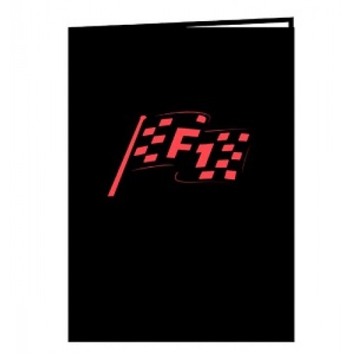 Handmade 3D Pop Up Card, F1 Formula One, Race Car, Birthday, Graduation, Exam Pass, New Driver, Father's Day, Wedding Anniversary, Valentine's Day