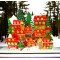 BC Worldwide Ltd 4D pop up card Village Forest Snowman Tree Merry Christmas greetings celebrations Xmas Gift Ornaments 