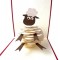 Handmade 3D Popup Card Lamb Sheep Birthday, Easter, Anniversary, Valentines Day, New Baby Birth, Baby Shower, Father's Day, Mother's Day Celebration Blank Card Handmade 3D Popup Card Lamb Sheep Birthday, Easter, Anniversary, Valentines Day, New Baby Birth, Baby Shower, Father's Day, Mother's Day Celebration Blank Card