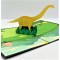 Handmade 3D Pop Up Card,long Neck Dinosaur Brachiosaurus,birthday Card,father's Day,wedding Anniversary,valentine's Day,moving,leaving Card Handmade 3D Pop Up Card,long Neck Dinosaur Brachiosaurus,birthday Card,father's Day,wedding Anniversary,valentine's Day,moving,leaving Card