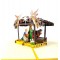 Handmade 3D Pop Up Christmas Card Nativity Holy Family Seasonal Greetings Baby Jesus Saint Joseph Maria Celebrations Manger Angel Sheep Donkey, Xmas home gift, ornaments, decorations Handmade 3D Pop Up Christmas Card Nativity Holy Family Seasonal Greetings Baby Jesus Saint Joseph Maria Celebrations Manger Angel Sheep Donkey, Xmas home gift, ornaments, decorations