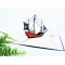 Handmade 3D Pop Up Card Galleon Pirate Ship Blank card birthday Valentine's day Father's day Anniversary Leaving Friendship  Handmade 3D Pop Up Card Galleon Pirate Ship Blank card birthday Valentine's day Father's day Anniversary Leaving Friendship