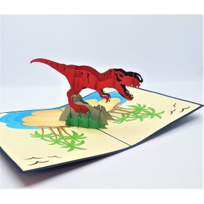 BC Worldwide Ltd 3D pop up carte dinosaure Brachiosaurus carte de voeux vierge Saint Valentin anniversaire de mariage carte danniversaire fête des pères 