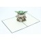 Handmade 3D Pop Up Card Yoda Birthday,wedding Anniversary,valentine's Day,graduation,retirement,thank You,father's Day Blank Greeting Card